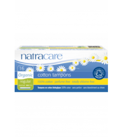NATRACARE Tampons mit Applikator regular 16 Stk