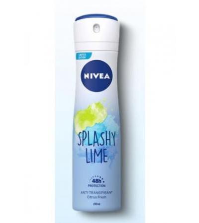 NIVEA Female Deo Aeros Splashy Lime Spr 150 ml
