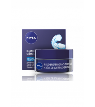 NIVEA Regenerierende Gute-Nacht-Creme Topf 50 ml