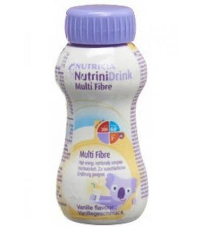 NUTRINI DRINK Multi Fibre Vanille 200 ml