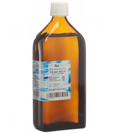 OLIGOPHARM Gold Lös 2.5 mg/l 500 ml