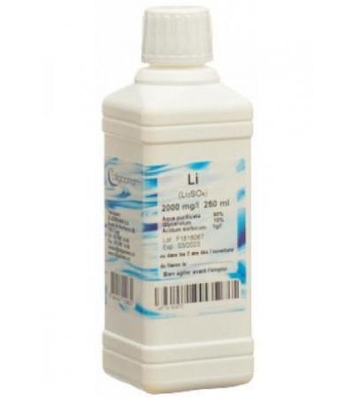 OLIGOPHARM Lithium Lös 2000 mg/l 250 ml