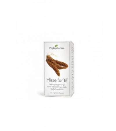 PHYTOPHARMA Hirse for'tif Kaps 100 Stk