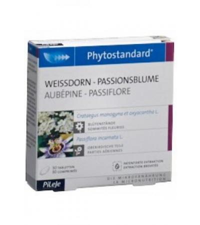PHYTOSTANDARDS Weissdorn-Passionblume Tabl 30 Stk