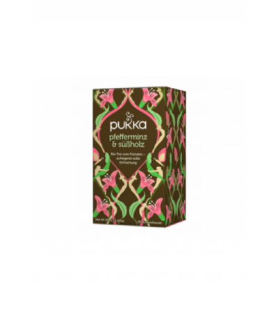 PUKKA Pfefferminz&Süssholz Tee Bio Btl 20 Stk