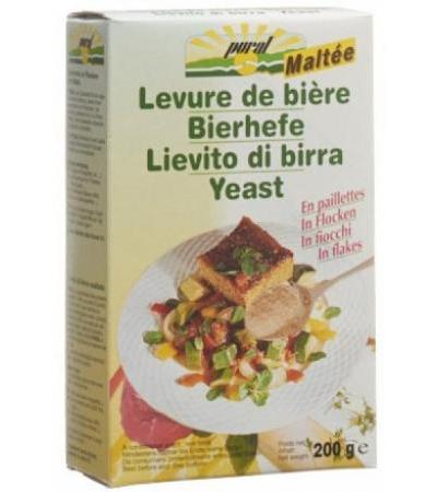 PURAL Bierhefeflocken m Malz 200 g