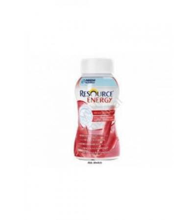 RESOURCE Energy Drink Erdbeer Himbeer 4 Fl 200 ml