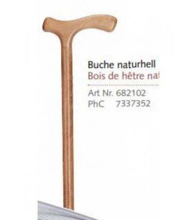SAHAG Holzstock Buche -100kg 96cm naturhe Fritzgr