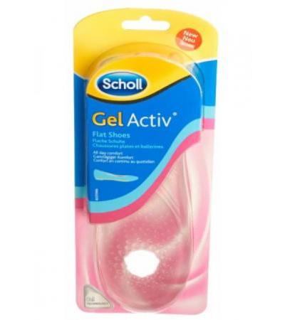SCHOLL GelActiv Sohle 35-40.5 flac Schu Sie 1 Paar