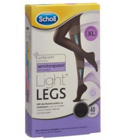 SCHOLL Lightlegs Strumpfhose 40DEN S schw 1 Paar