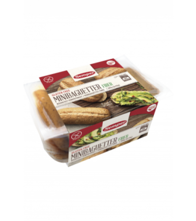 SEMPER Mini Baguette Fibre glutenfrei 6 x 50 g