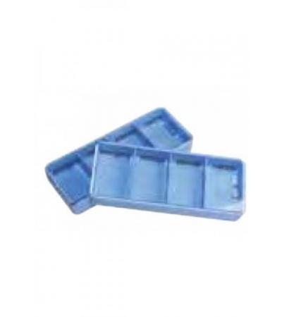 SUPAIR Tablettendose gross 1 Tag 4F D/F/I blau