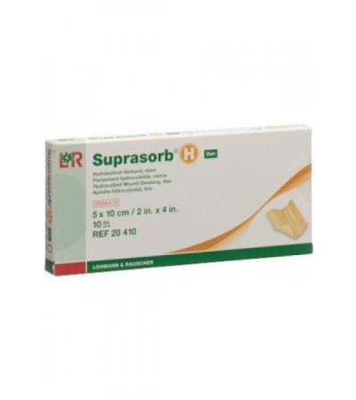 SUPRASORB H DÜNN Hydrokolloid Verba 5x10cm 10 Stk