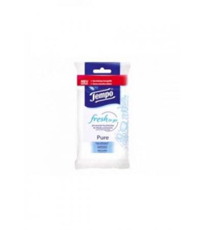 TEMPO Feuchttücher Fresh to go Pure 10 Stk