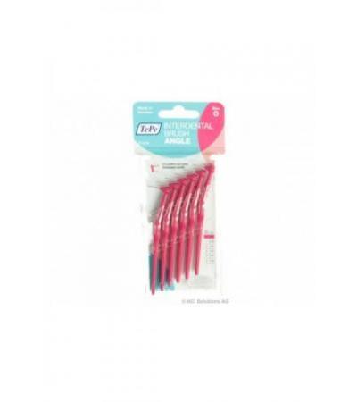 TEPE Angle Interdental-Brush 0.4mm pink 6 Stk