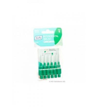 TEPE Interdental Brush 0.8mm grün Blist 6 Stk