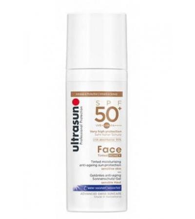 ULTRASUN Face Tinted SPF 50+ Honey 50 ml