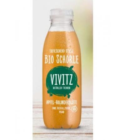 VIVITZ Bio Schorle Apfel Holunderblüte 6 x 0.5 lt