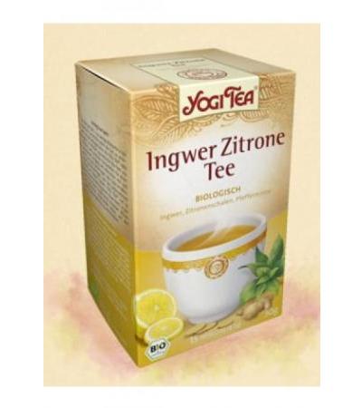 YOGI TEA Ingwer Zitrone Tee 17 Btl 1.8 g