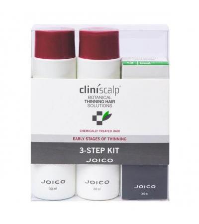 Cliniscalp - 3STEP Travel-Kit for Chem. Treat. Hair Early