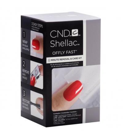 Shellac - Offly Fast 8 Minute Removal & Care Kit