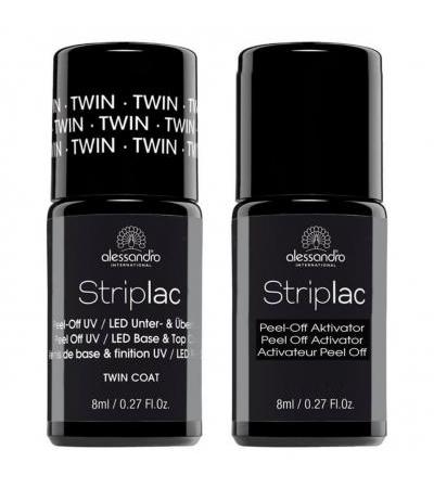 Striplac - Twin Coat & Peel Off Duo