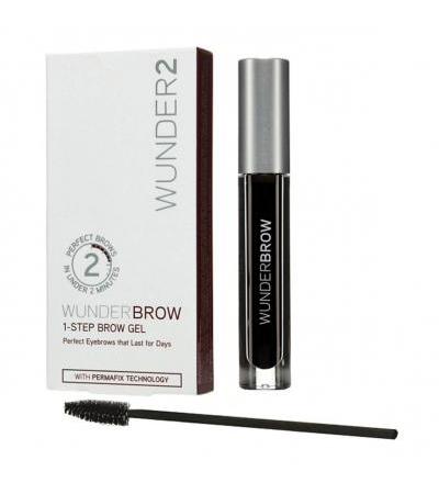 WUNDERBROW - 1-Step Brow Gel Jet Black
