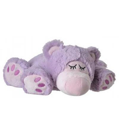 BEDDY BEAR WÄRME STOFFTIER SLEEPY BEAR LILA