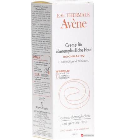 Avene крем Uberempfindliche Haut Riche 50мл