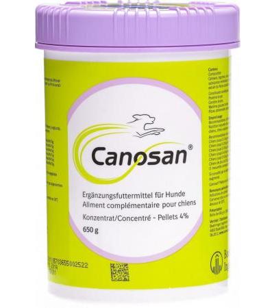 Canosan Konzentrat Pellets 4% Hund 650г